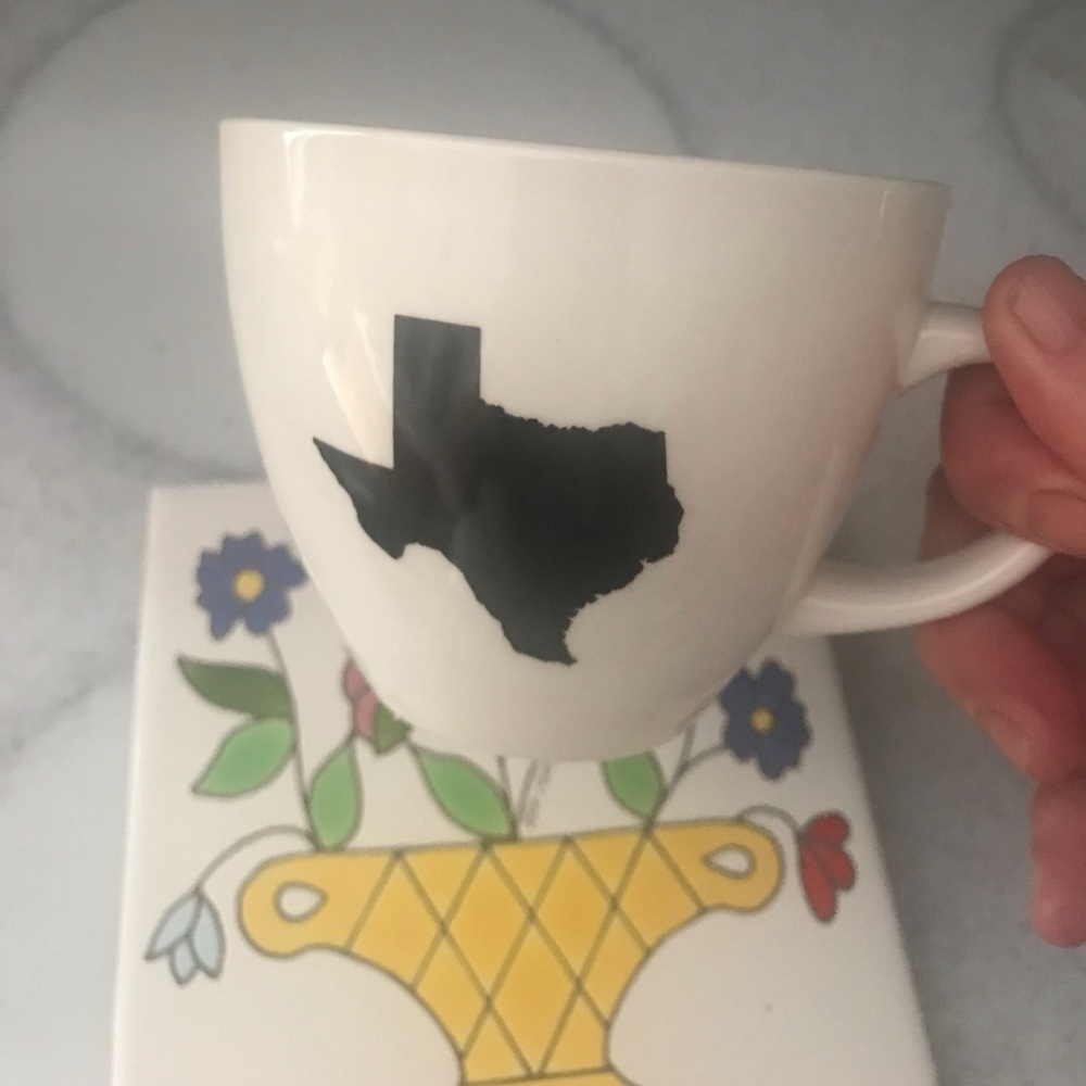 State Cups by Creature Cups Texas longhorn cattle inside handmade
